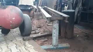 Torno mecânico caseiro parte - 01.