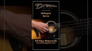 Dream Guitars - Santa Cruz VJ 2002 года, красное дерево/ель #guitardemo #slopeshoulder #dreadnought