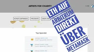 ETH auf Arbitrum aufladen direkt über Metamask [2023][Deutsch]