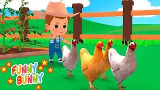 Old MacDonald Had A Farm | Funny Bunny - Kids Songs and Play Australia Compilation