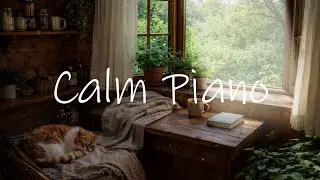 Relaxing Piano Music for Calm, Focus & Slow Living 🌿 Calm Daylight Cottage Vibes