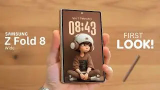 Samsung Galaxy Z Fold 8 Wide - World's First Official Look!