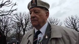 Russian Arctic Convoy veteran Robert Owen in St Petersburg,May 2015