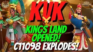 C11098 KINGS LAND FIGHTS! Let's watch them SMASH each other! Rise of Kingdoms