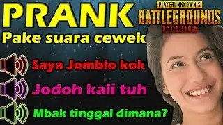 NGERJAIN JONES AKUT PAKE SUARA CEWEK HAHA - PUBG MOBILE INDONESIA VOICE CHANGER PART #1