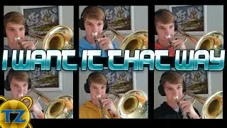 I Want it That Way played by Trombone! - Trombone Zone