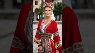 Traditional Balkan Fashion Part 3 🌍 #fashion #culture #traditional #balkan