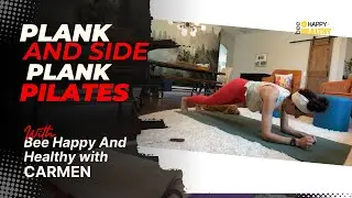 How to do Modified Plank and Side Plank Yoga Pose | Pilates Plank and Side Plank