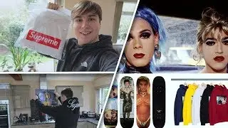 Supreme SS18 Week 6 Nan Goldin Collab Confirmed & Champion Track Jacket Unboxing