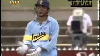 RARE  SACHIN TENDULKAR vs MALCOLM MARSHALL