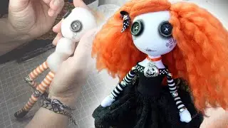 Making a Creepy Cute Halloween Art Doll