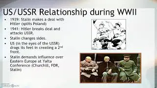 US History Lecture: Intro the Cold War (Part 1)