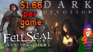 Soulslike Side scroller ✦ Final Fantasy Tactics like RPG (Bundle) Dark Devotion, Fell Seal