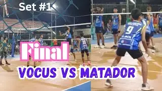 Final VVC Turnamen || Vocus vs Matador #set 1 