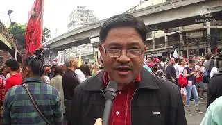 Rejected DAR chief Mariano explains participation in anti-Duterte rally