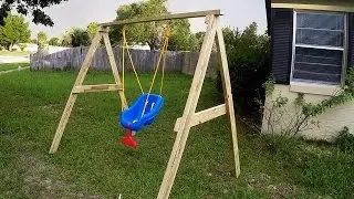 DIY Easy/Cheap 2x4 Kids Swing Ideal For Ages 0-5
