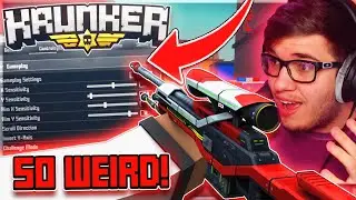 The WEIRDEST Sniper Settings In Krunker.io.. (Season 5)