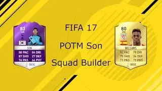 FIFA 17 POTM Heung Min Son 40k Squad Builder