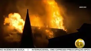 DI | FIRE DESTROYS HISTORIC VONDELKERK CHURCH IN AMSTERDAM