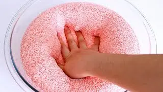 How to Make Crispy Glossy Dried Microfloam! Super Nice Texture Slime Tutorial