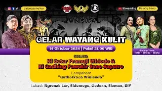 #LiveStreaming Wayang Kulit Ki Ki Geter Pramuji W. & Ki Gadhing Pawukir S.S - GATHOTKACA WINISUDA