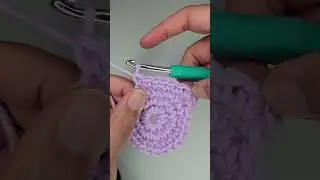 Video of me crocheting in real time to fix your attention span 🧶🤞🔮✨️ #crochet #yarncrafted 