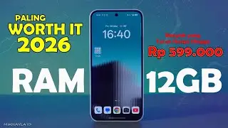 GAK ADA TANDINGAN ‼️ RAM 12/512GB, 7000MAH - HP RAM 12GB TERBAIK SPEK TINGGI DI TAHUN 2026