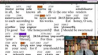 Proverbs 24   The Apostolic Bible Polyglot
