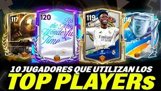 10 JUGADORES QUE UTILIZAN LOS TOP PLAYERs DEL CARA vs CARA | FC 26 MOBILE