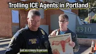 Троллинг агентов ICE в Портленде
