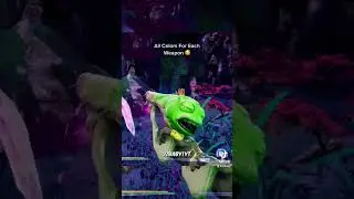 All colors for each weapon in high on life