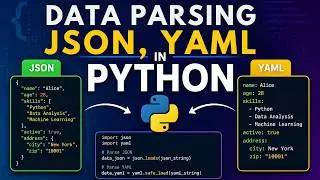 Data Parsing in Python | JSON and YAML Explained