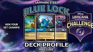 Бесплатное руководство по колоде &laquo;Blue Lock&raquo; для набора 9 &laquo;Sapphire Steel&raquo; | DLC Milwaukee | Disn...