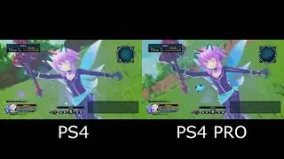 Cyberdimension Neptunia PS4 vs PS4 Pro Comparison