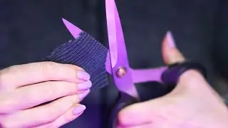 ASMR Scheren Sounds Stoff Schneiden | Kein Reden