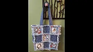 Lets Make A Rag Quilt Bag