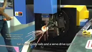 Thin plate laser cutting machine, 0.1-10mm stainless steel/aluminum plate efficient cutting