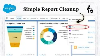 Как удалить панель мониторинга в Salesforce (без восстановления)
