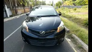 Toyota Vitz 2012 model in black colour now available at harab motors tz