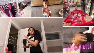 Day In The Life | Thrift Store, Target Run, and Hair Day 
