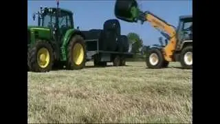 Drawing silage