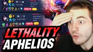 I TRIED OPTIMIZING WBG Light's LETHALITY APHELIOS Build (Completely BROKEN!)..| Reptile