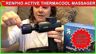 Unbox Renpho ThermaCool Massage Gun: Hot/Cold Relief!