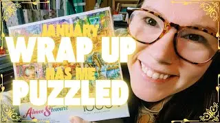 January Reading Wrap-Up +🧩Cozy Puzzle Time | What I Read & Rated | Spenelli Speaks