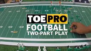 How to execute a Two Part Play in TOEPRO Football