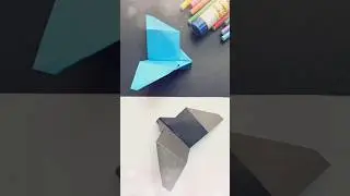 Paper Airplane ✈️ | #shorts #youtubeshort #origami #paper #origamipapercraftideas #papercrafts