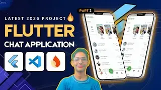 Flutter Chat App with Firebase 🔥 | Complete Frontend UI Design | Part 2