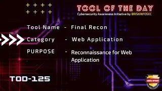 Final Recon Tool Web Application Reconnaissance | TOD 125 | Briskinfosec