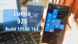 (BR/PT) Lumia 925 - Build 10586.164