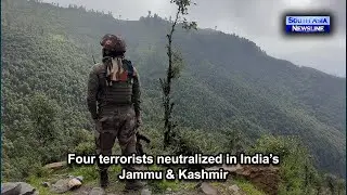 Four terrorists neutralized in India&rsquo;s Jammu & Kashmir